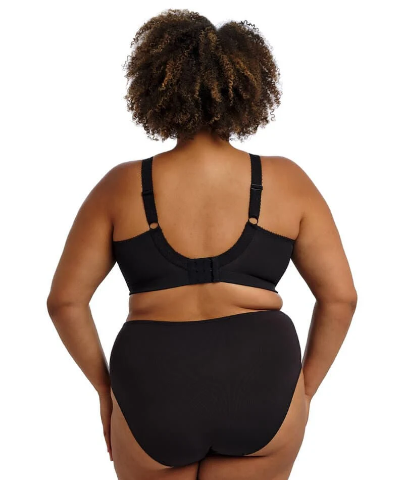 Goddess Keira Soft Cup Wire-free Bra - Black - Image 4