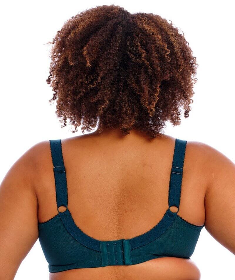 Goddess Keira Underwired Banded Bra - Deep Teal - Image 2