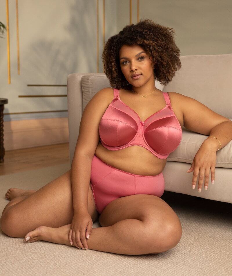 Goddess Keira Underwired Banded Bra - Desert Rose - Image 3