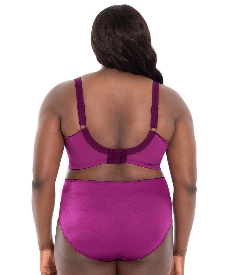 Goddess Keira Underwired Banded Bra - Magenta Mix - Image 4