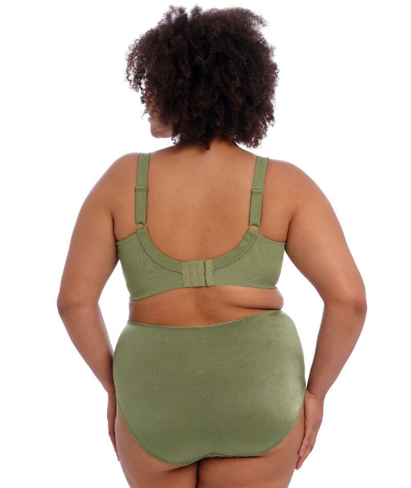 Goddess Keira Underwired Banded Bra - Olive - Image 4