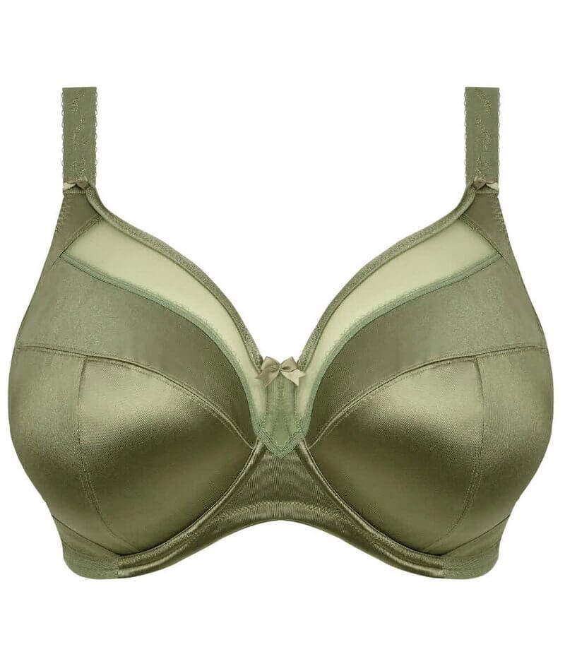 Goddess Keira Underwired Banded Bra - Olive - Image 6