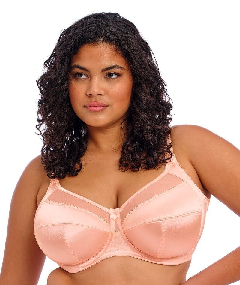 Goddess Keira Underwired Banded Bra - Pearl Blush
