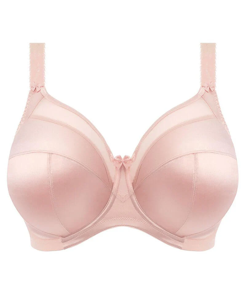 Goddess Keira Underwired Banded Bra - Pearl Blush - Image 5