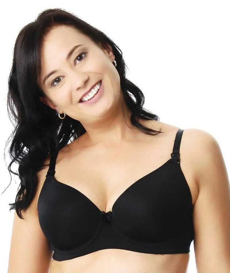 Hotmilk Forever Yours Maternity & Nursing Bra - Black - Image 6