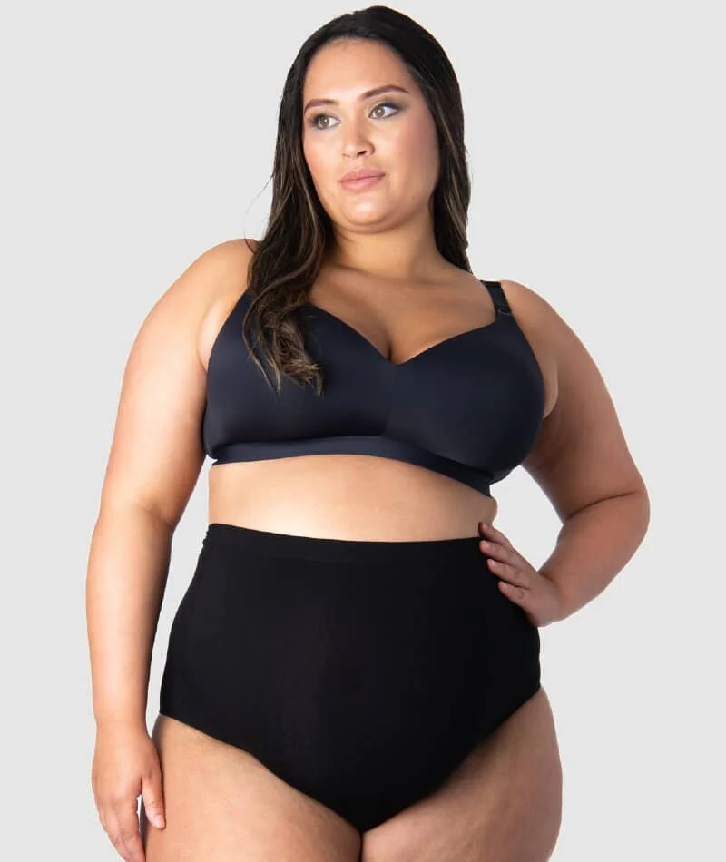 Hotmilk Infinite T-Shirt Wirefree Nursing Bra - Black - Image 10