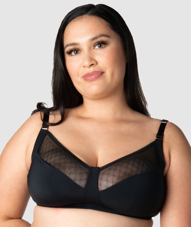 Hotmilk Lunar Eclipse Nursing Wire-free Bra - Black - Image 11