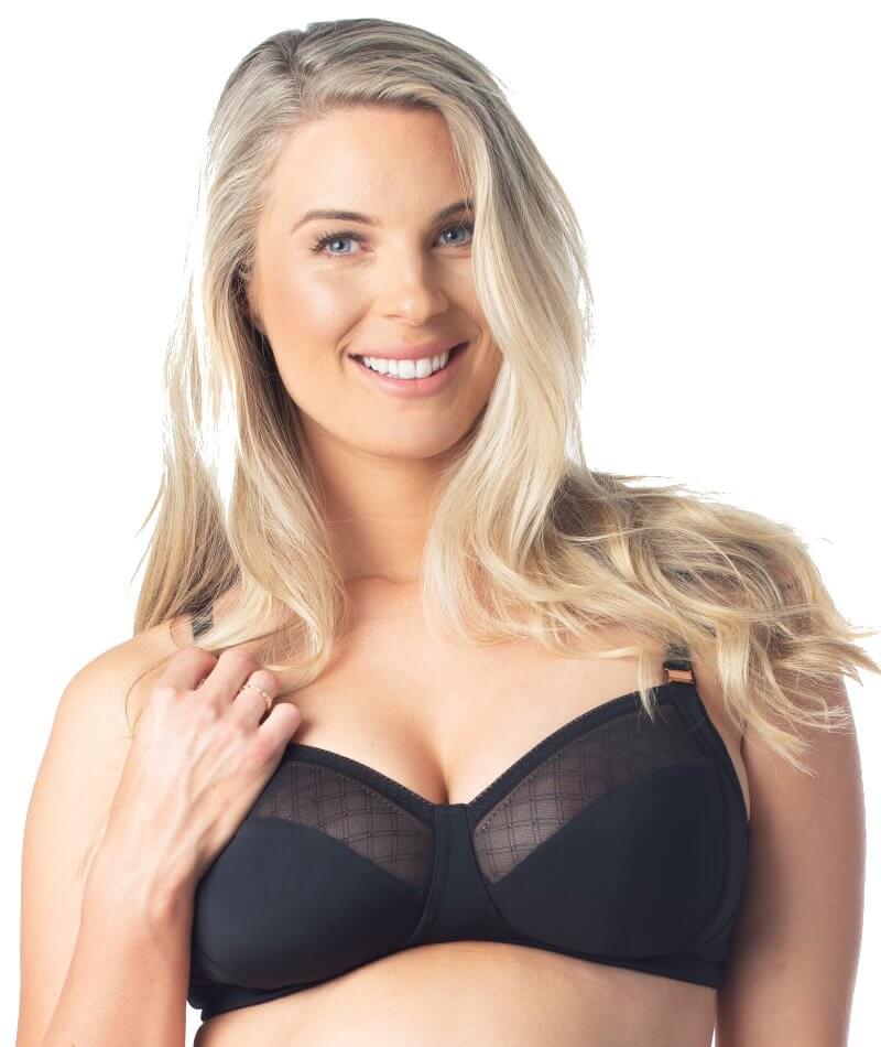 Hotmilk Lunar Eclipse Nursing Wire-free Bra - Black - Image 6