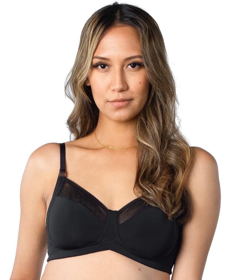 Hotmilk Lunar Eclipse Nursing Wire-free Bra - Black - Image 7