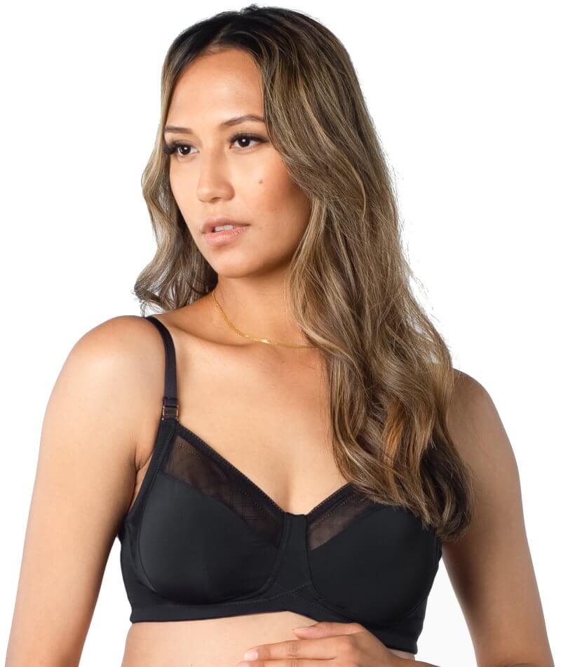 Hotmilk Lunar Eclipse Nursing Wire-free Bra - Black - Image 8