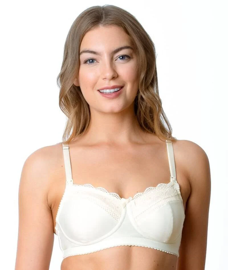 Hotmilk Show Off Wire-free Nursing & Maternity Bra - Ivory - Image 10