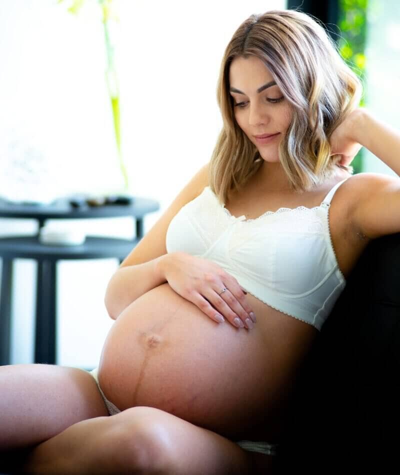 Hotmilk Show Off Wire-free Nursing & Maternity Bra - Ivory - Image 16
