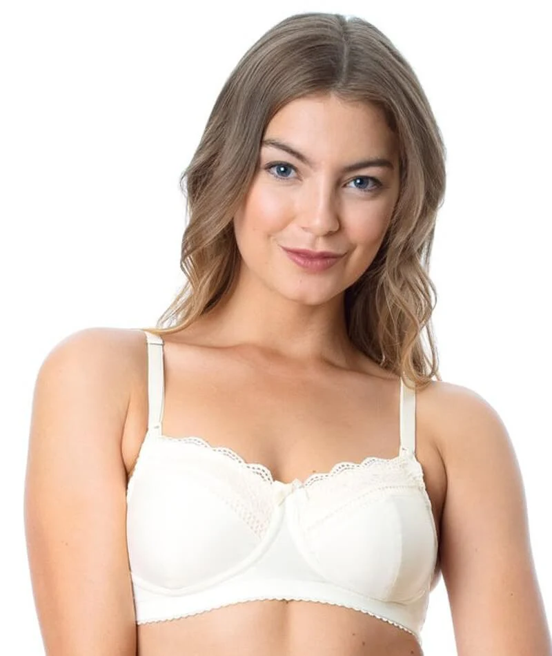 Hotmilk Show Off Wire-free Nursing & Maternity Bra - Ivory - Image 6
