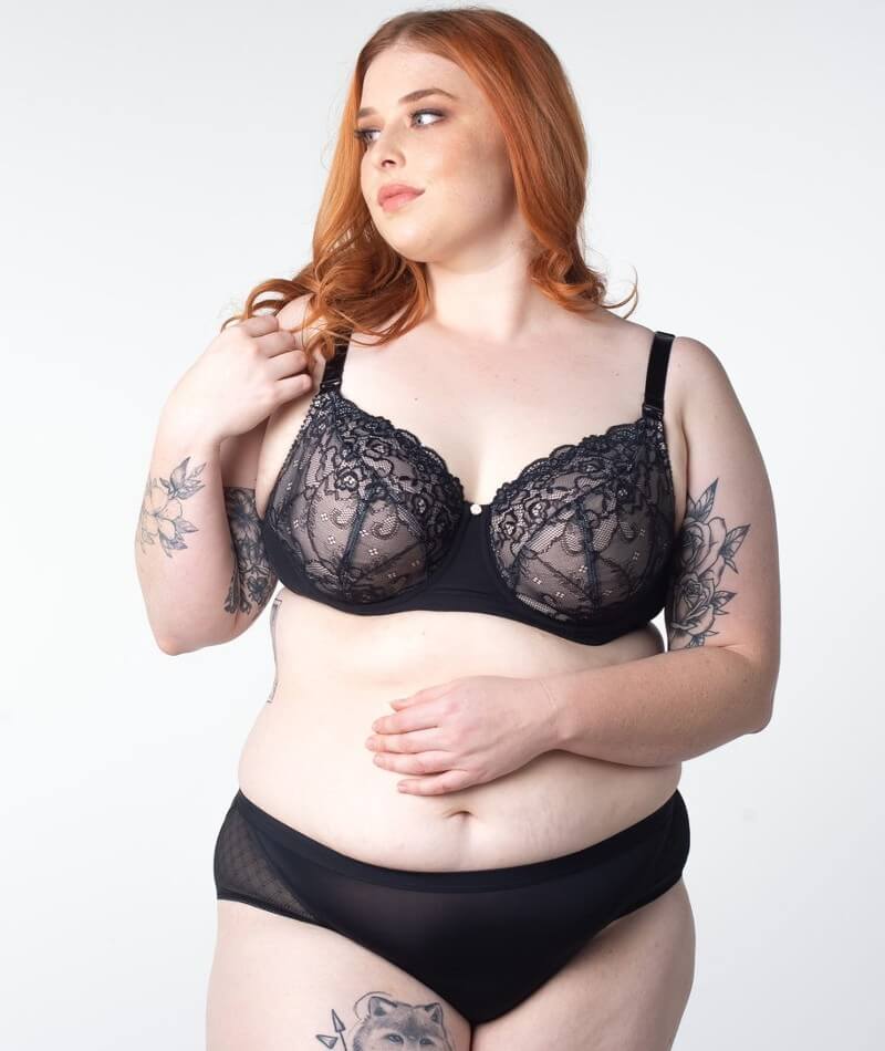 Hotmilk Temptation Maternity & Nursing Bra - Black - Image 16