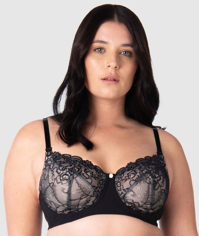 Hotmilk Temptation Maternity & Nursing Bra - Black - Image 3