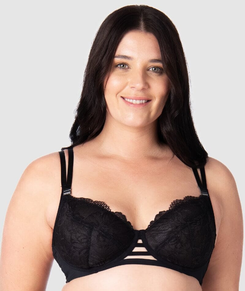 Hotmilk True Luxe Flexi-wire Nursing Bra - Black - Image 3