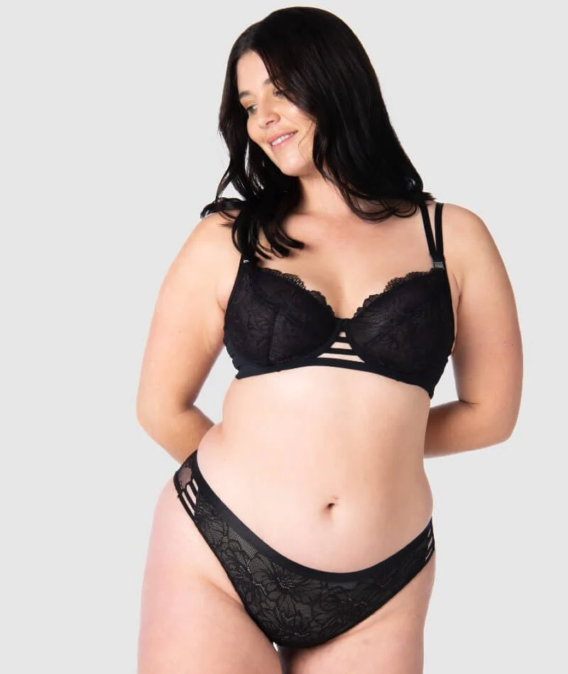 Hotmilk True Luxe Flexi-wire Nursing Bra - Black - Image 8