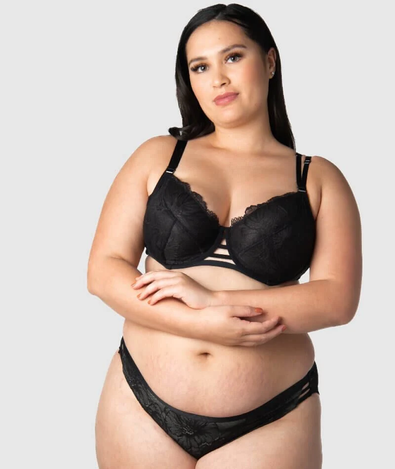 Hotmilk True Luxe Flexi-wire Nursing Bra - Black - Image 9