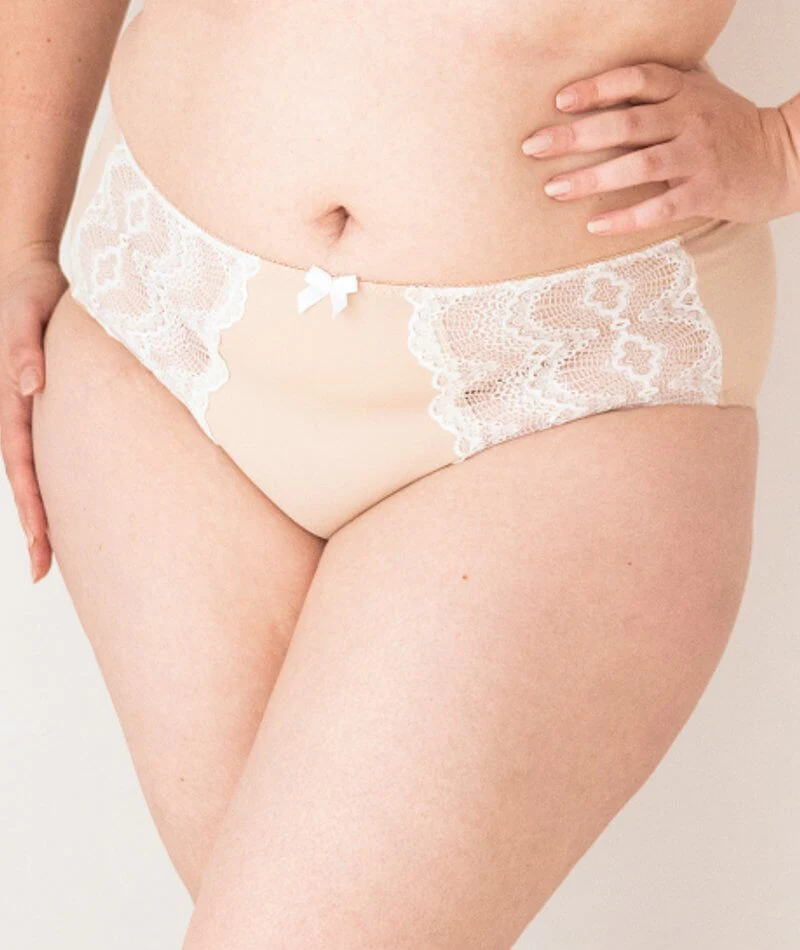 Lady Emprezz Sandy High Waist Brief - Beige - Image 2