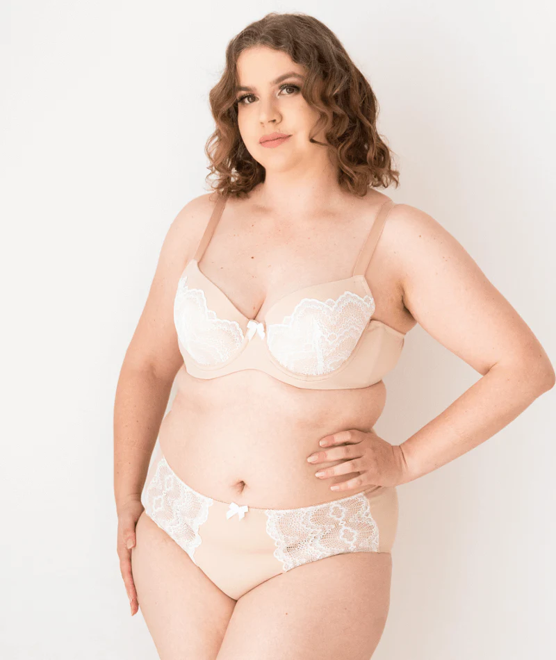 Lady Emprezz Sandy High Waist Brief - Beige - Image 4