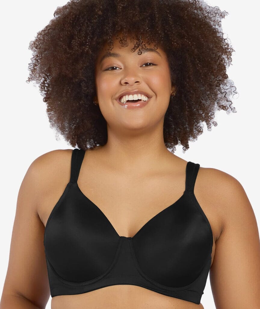 Leading Lady Brigitte Lightly Padded Contour Underwired Bra - Black