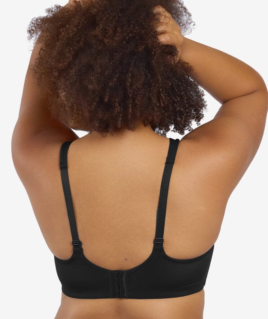 Leading Lady Brigitte Lightly Padded Contour Underwired Bra - Black - Image 2