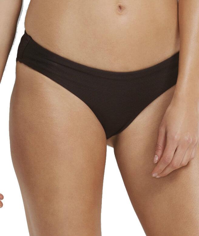Miléa Mini Rib Hipster Bikini Brief - Nero - Image 3