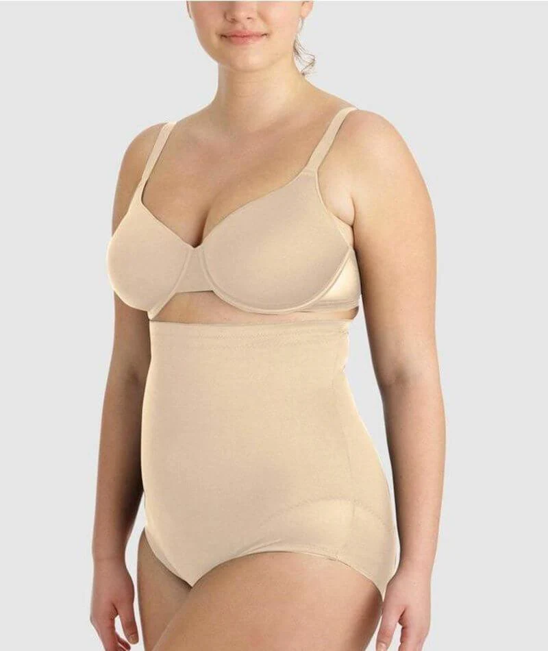 Miraclesuit Adjustable Fit-Plus High Waist Brief - Nude