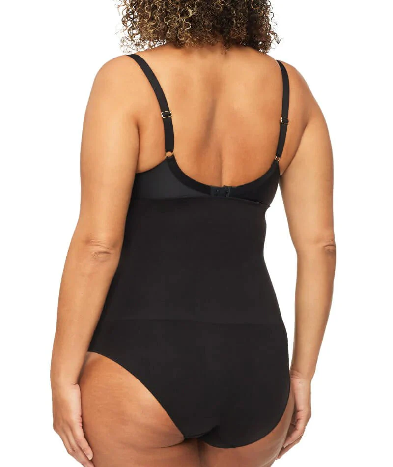 Nancy Ganz Bamboo Essentials High Waisted Brief - Black - Image 4