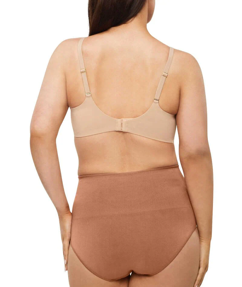 Nancy Ganz Bamboo Essentials Waisted Brief - Cocoa - Image 6
