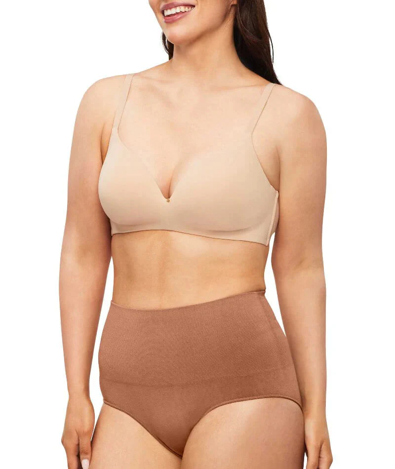 Nancy Ganz Bamboo Essentials Waisted Brief - Cocoa - Image 7