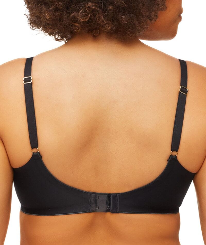 Nancy Ganz Revive Maya Underwire Lace Minimiser Bra - Black - Image 2