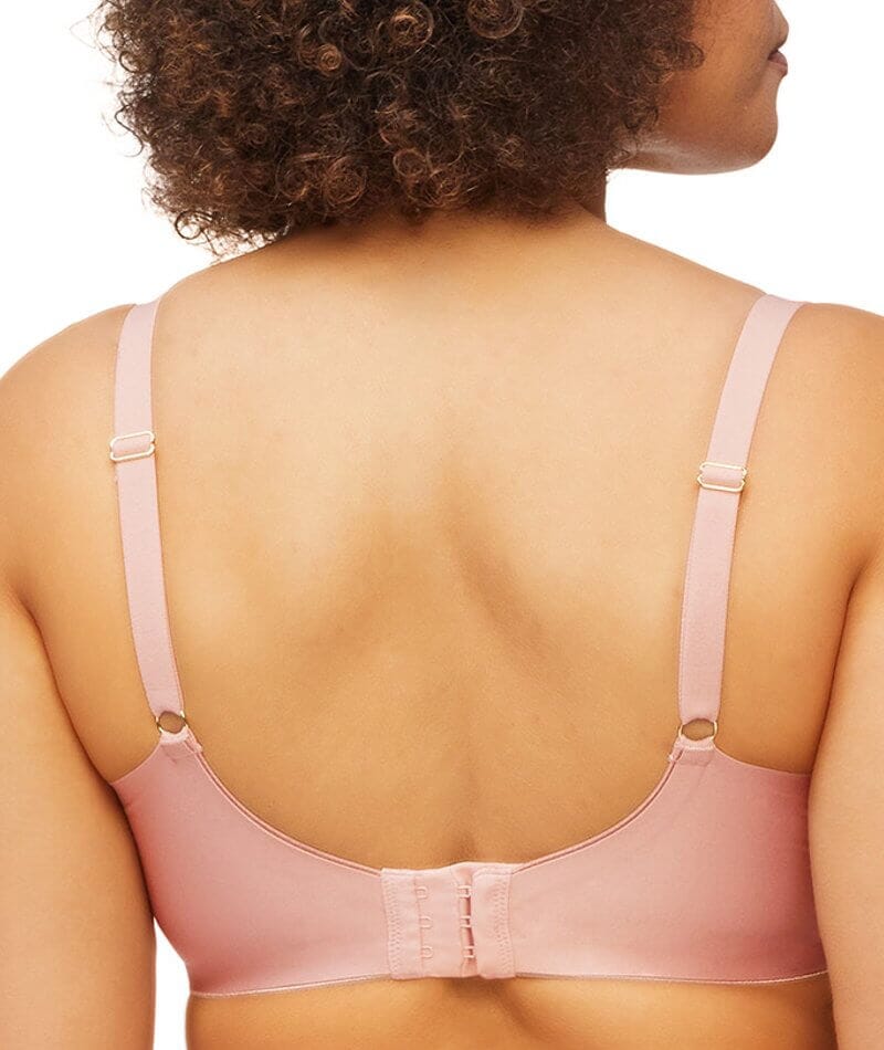 Nancy Ganz Revive Maya Underwire Lace Minimiser Bra - Rose Quartz - Image 2