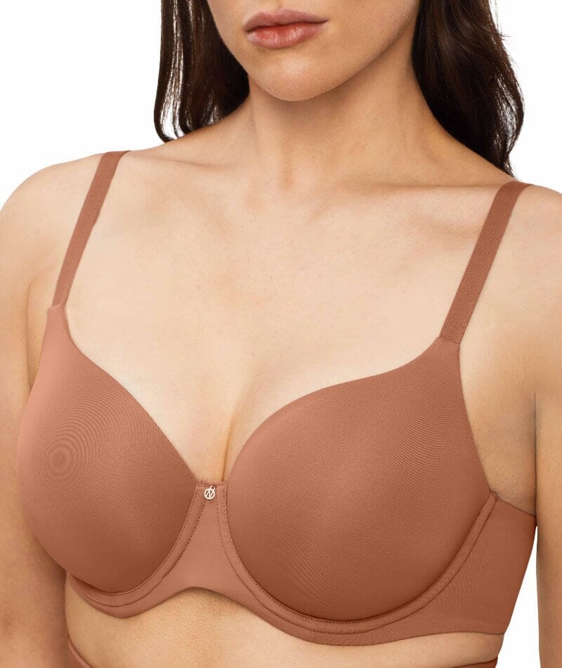 Nancy Ganz Revive Smooth Full Cup Contour Bra - Cocoa - Image 3