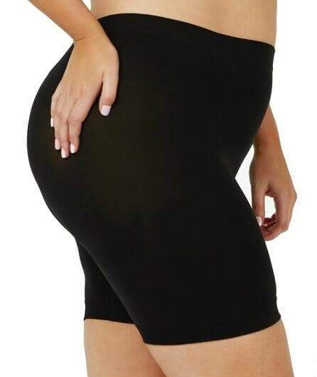 OOS - Sonsee Anti Chafing Shapewear Short Shorts - Black - Image 3