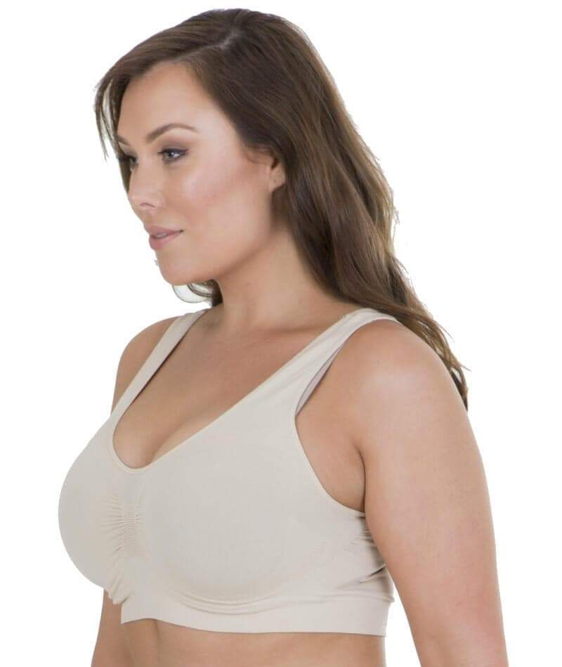 Sonsee High Back Comfort Bra - Nude - Image 6