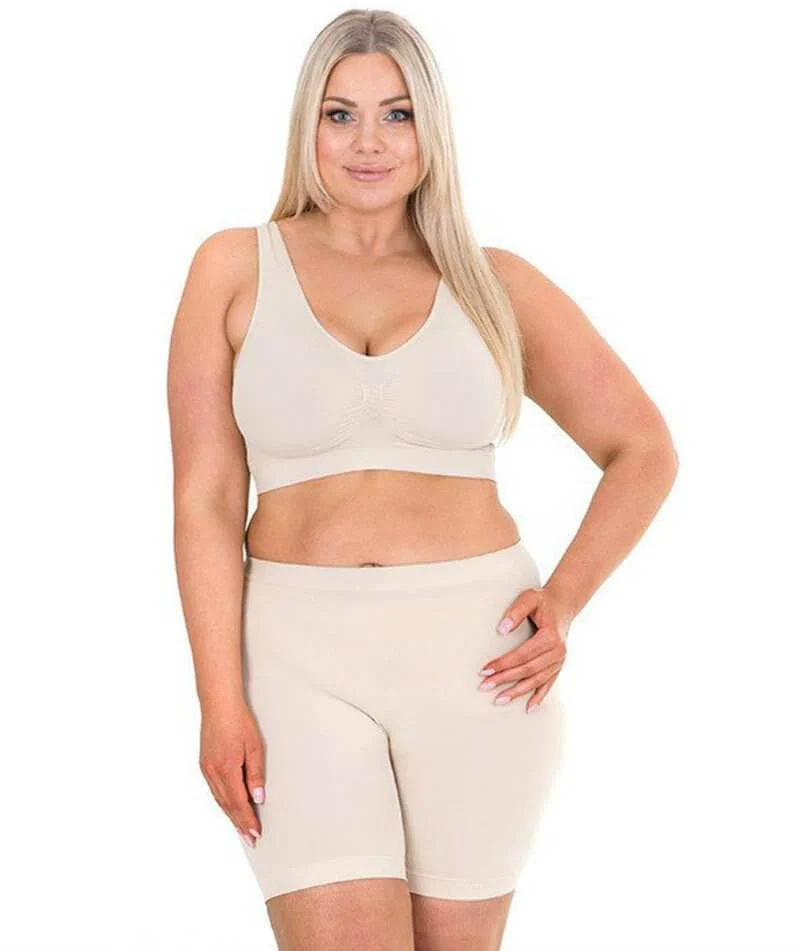 Sonsee High Back Comfort Bra - Nude - Image 7