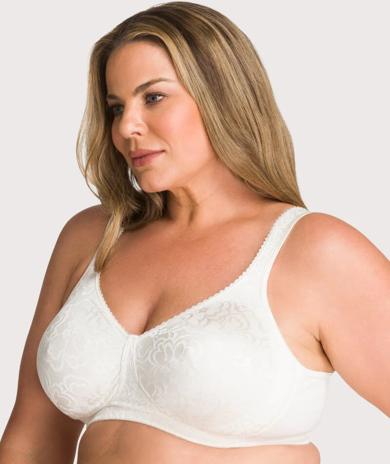 Playtex 18 Hour Ultimate Lift & Support Wire-Free Bra - Mother Of Pearl - Image 4