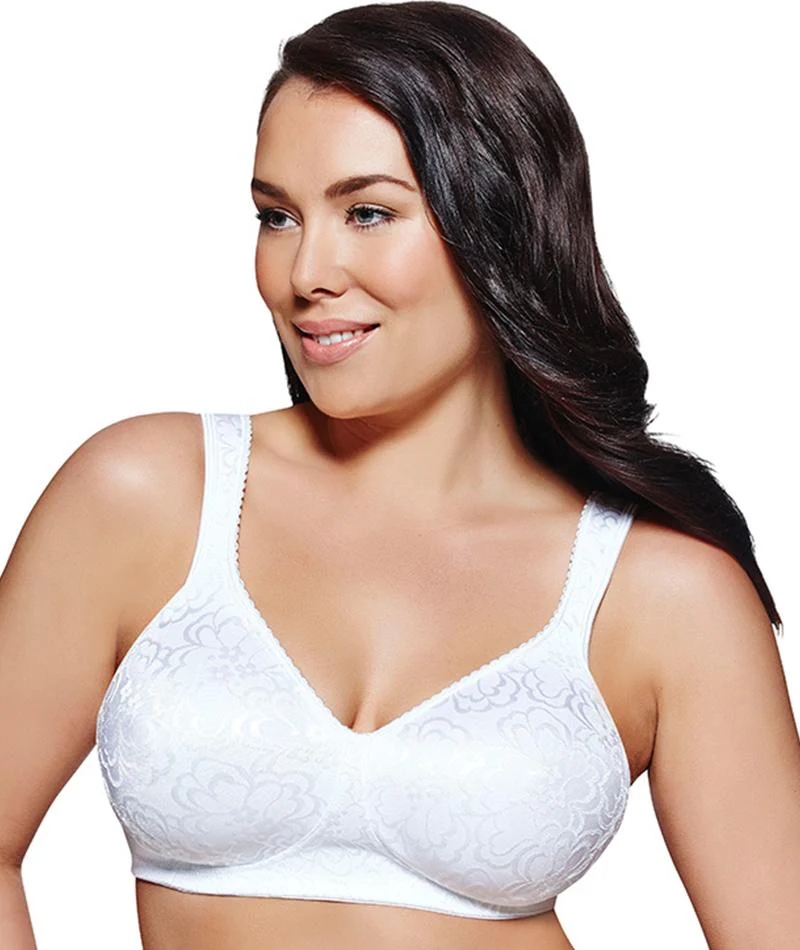 Playtex 18 Hour Ultimate Lift & Support Wire-Free Bra - White - Image 9