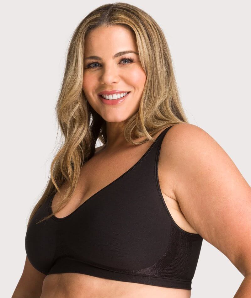 Playtex Comfort Flex Fit Wire-free Bra - Black - Image 3