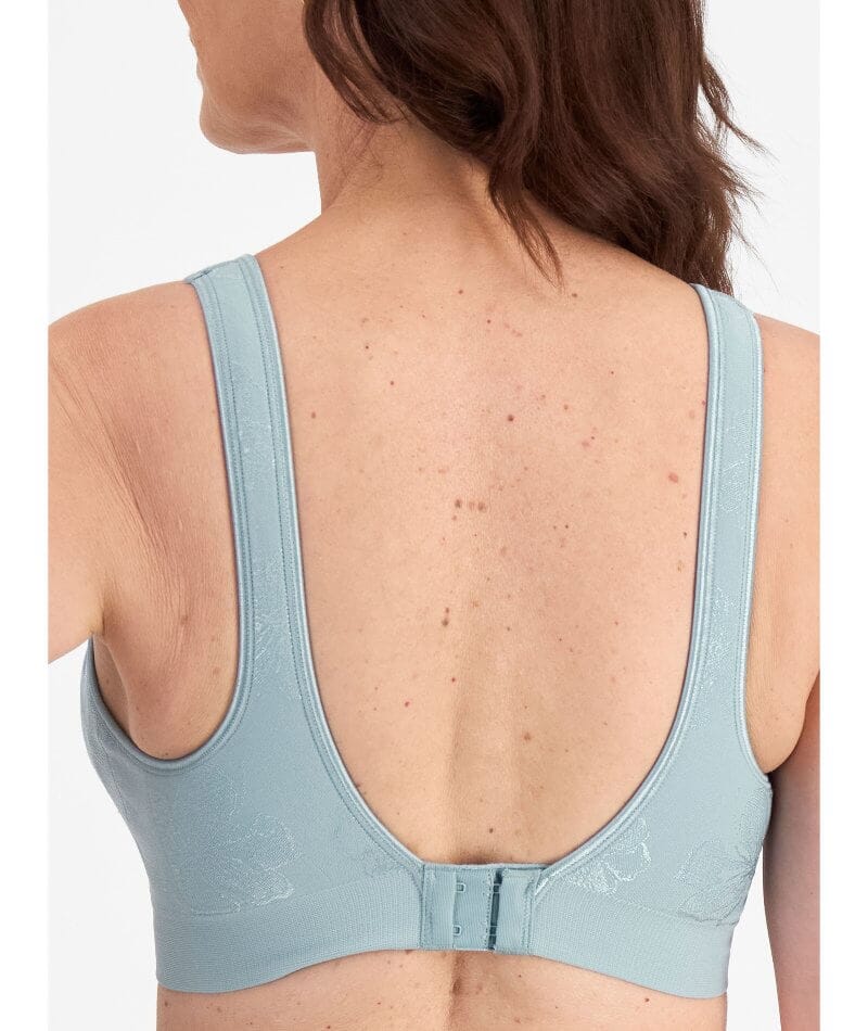 Playtex Comfort Revolution Contour Wire-free Bra - Sea Glass - Image 2