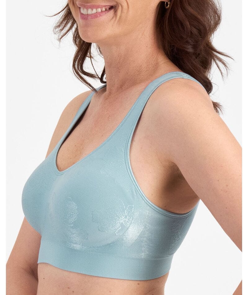 Playtex Comfort Revolution Contour Wire-free Bra - Sea Glass - Image 3