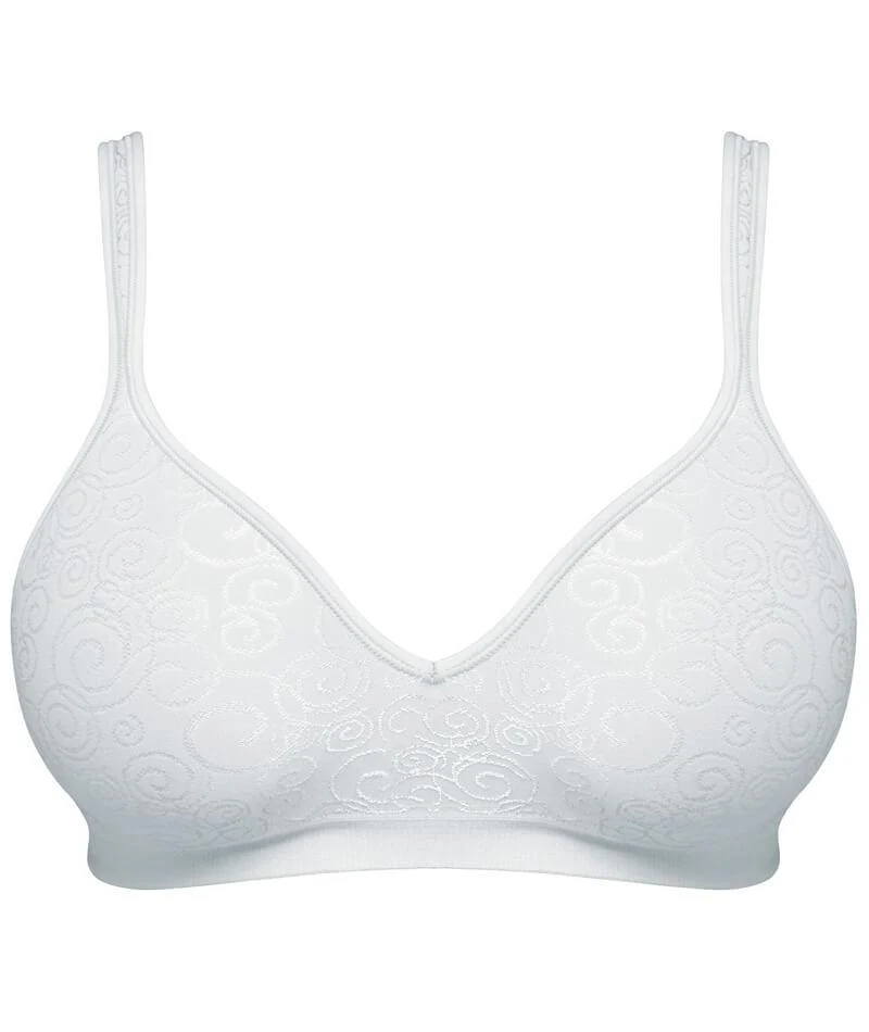 Playtex Comfort Revolution Swirl Wire-free Bra - White Swirl - Image 5