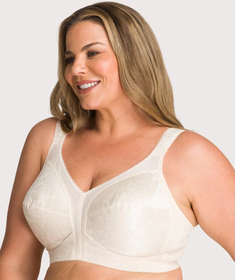 Playtex 18 Hour Comfort Strap Wire-free Bra - Natural Beige - Image 3