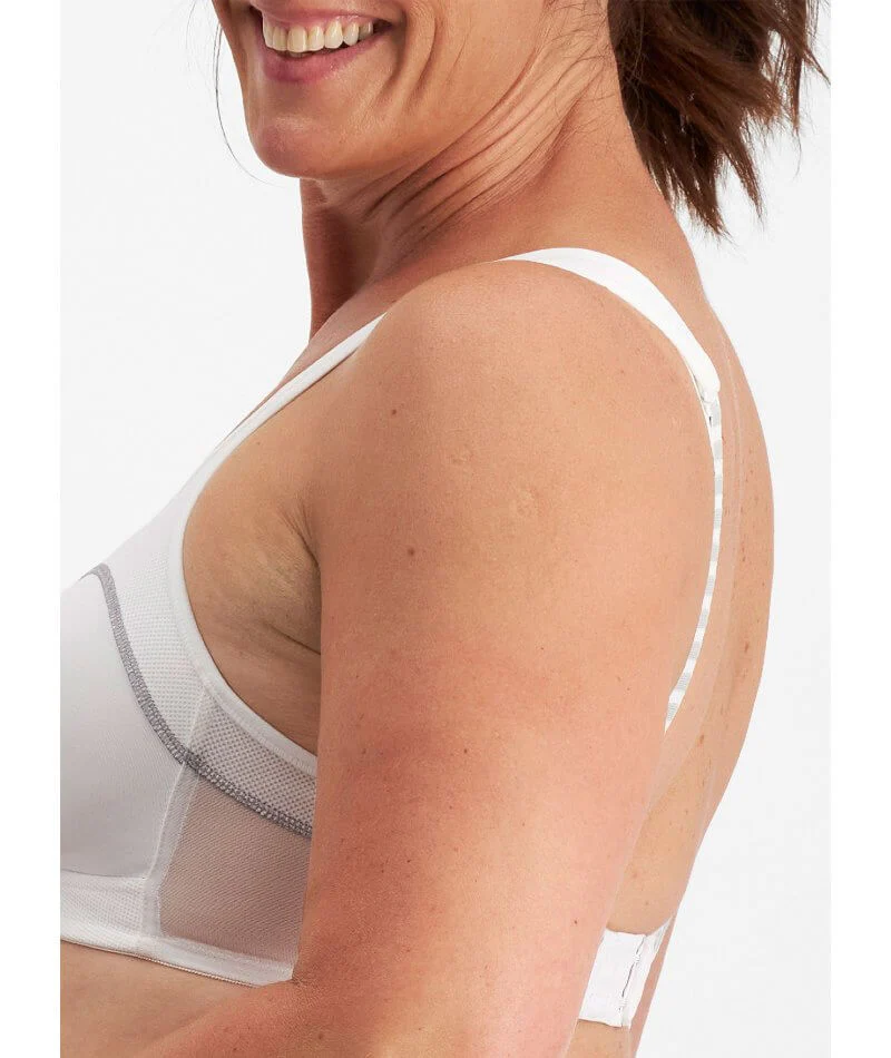 Playtex High Impact Wire-free Bra - White - Image 3