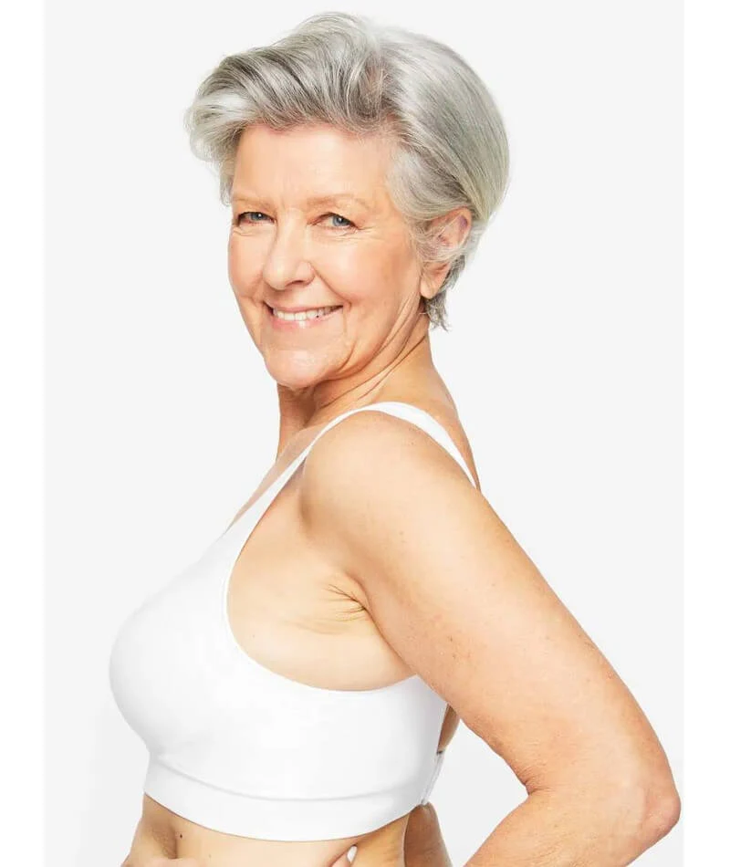 Playtex Play Comfort Revolution Wire-Free Bra - White - Image 4