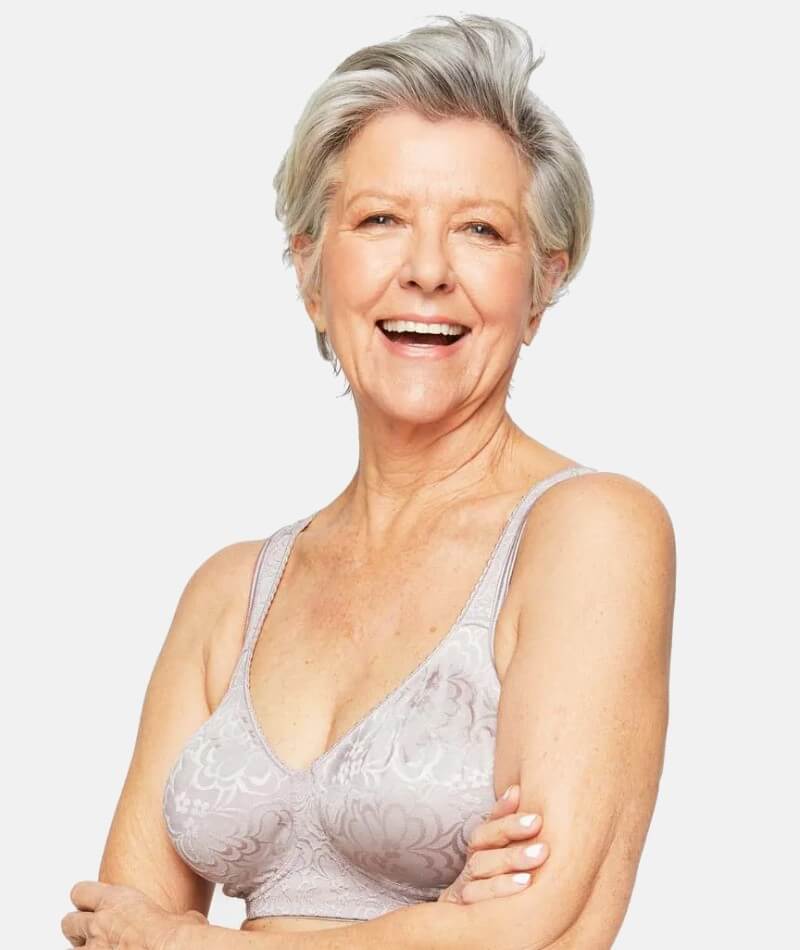 Playtex 18 Hour Ultimate Lift & Support Wire-Free Bra - Sandshell - Image 5