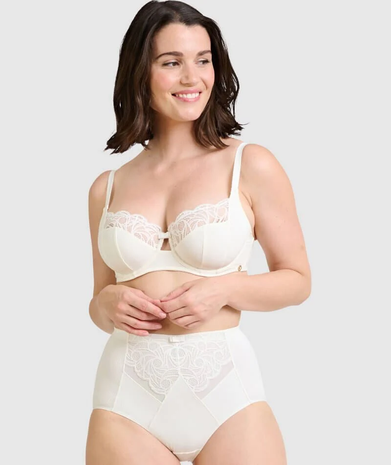 Sans Complexe Ariane Essential Full Cup Underwired Bra - Ivory - Image 3