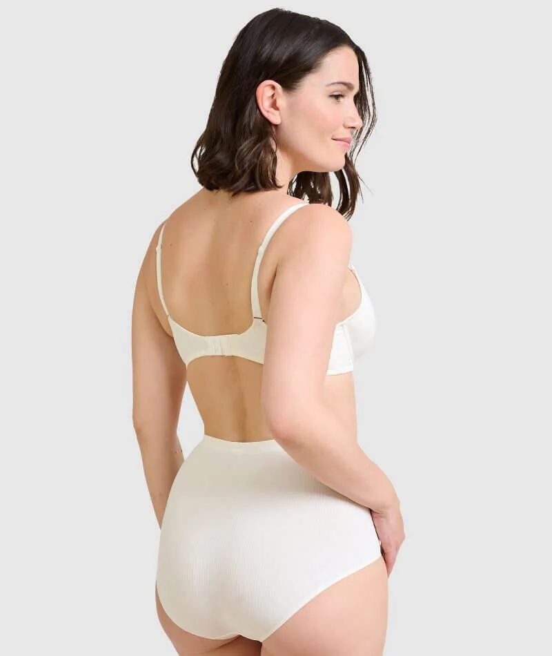 Sans Complexe Ariane Essential Full Cup Underwired Bra - Ivory - Image 5