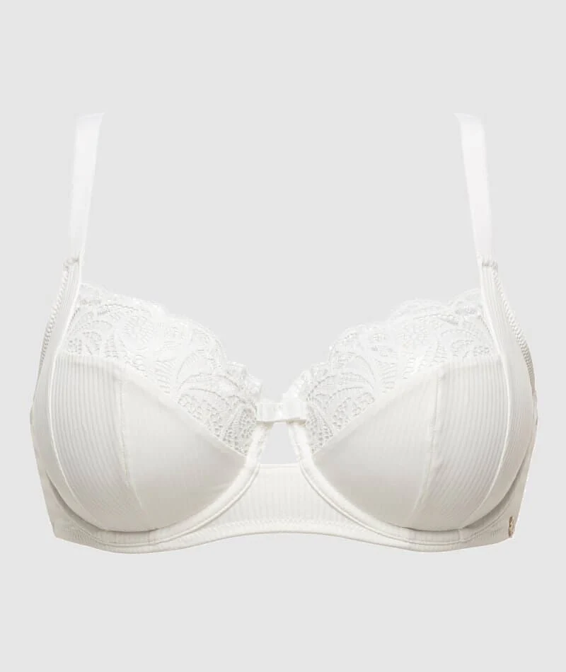 Sans Complexe Ariane Essential Full Cup Underwired Bra - Ivory - Image 6